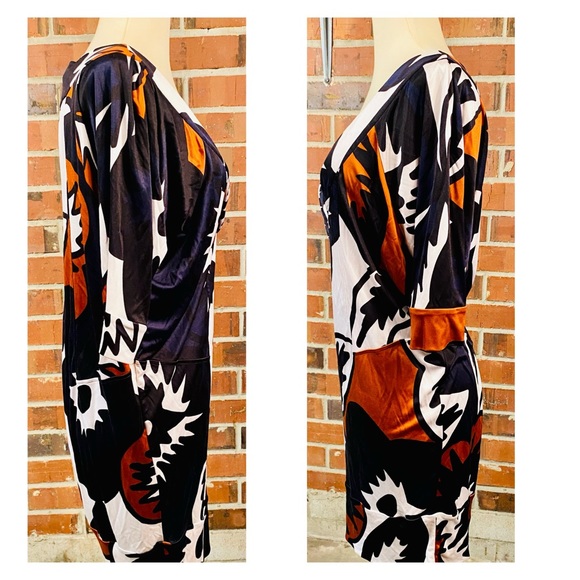 DVF Diane Von Furstenberg Venus Sill Dress Size 6 - Picture 6 of 6